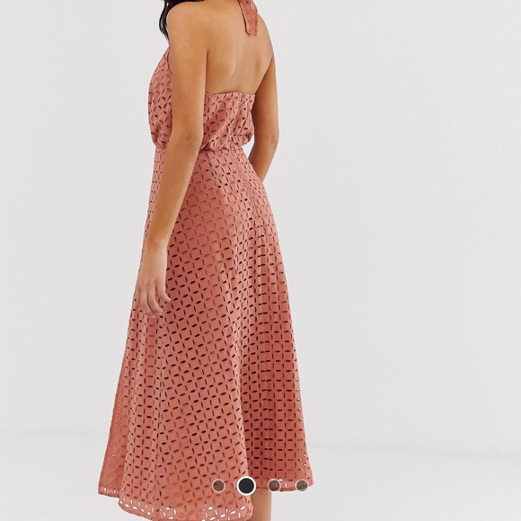 Halter neck maxi dress - Picture 3 of 8